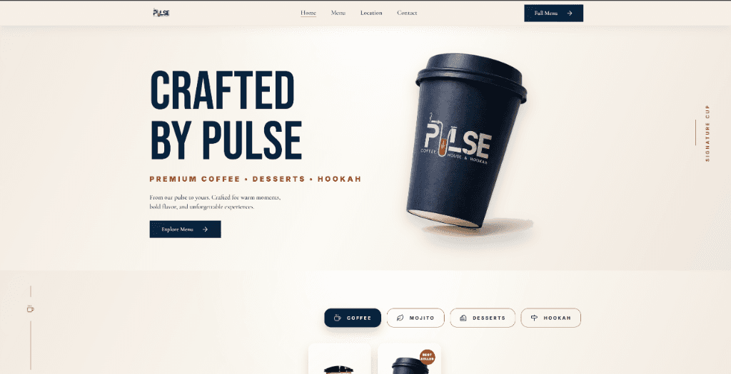 PULSE COFFEE HOUSE Preview